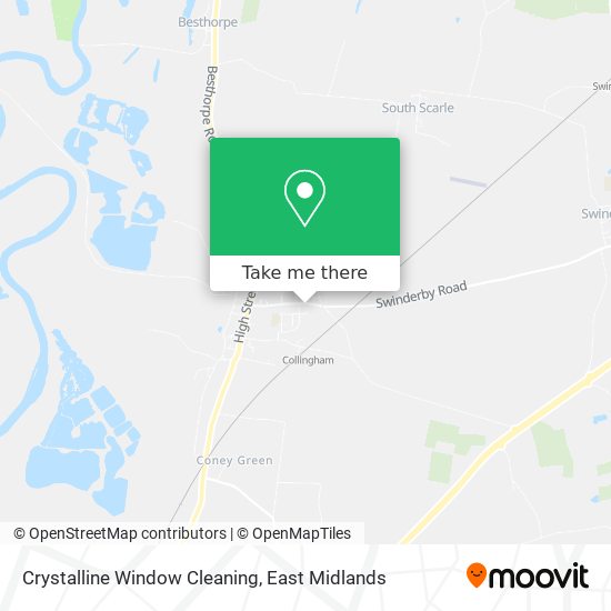 Crystalline Window Cleaning map