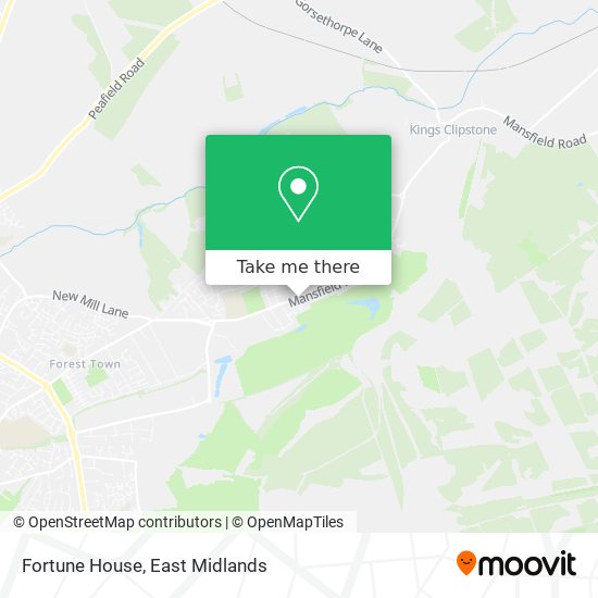 Fortune House map