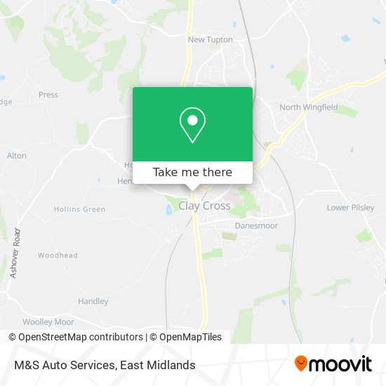 M&S Auto Services map