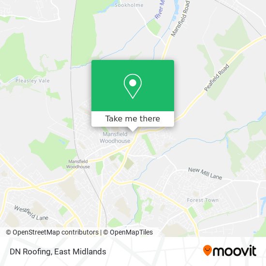 DN Roofing map