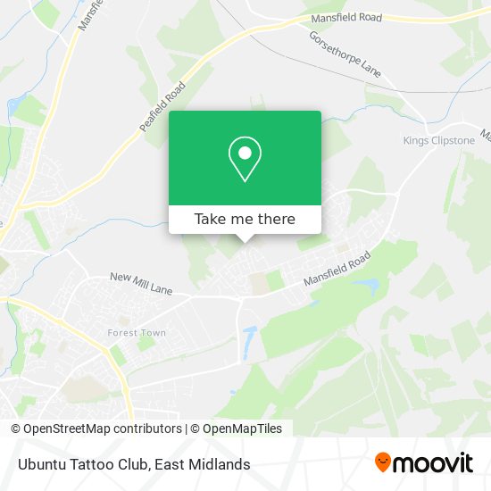 Ubuntu Tattoo Club map