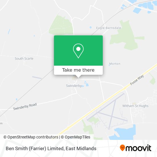 Ben Smith (Farrier) Limited map