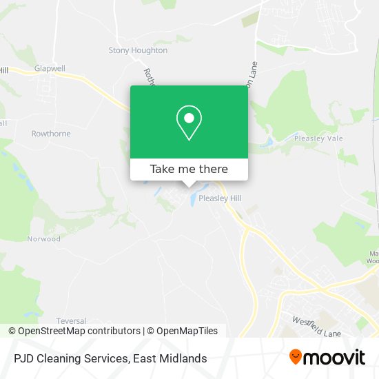 PJD Cleaning Services map