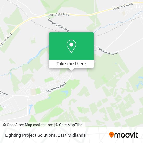 Lighting Project Solutions map