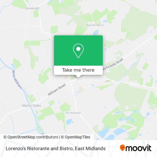 Lorenzo's Ristorante and Bistro map