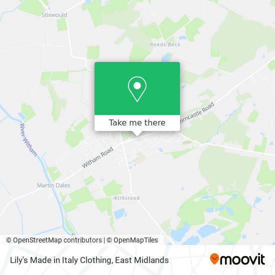 Lily's Made in Italy Clothing map