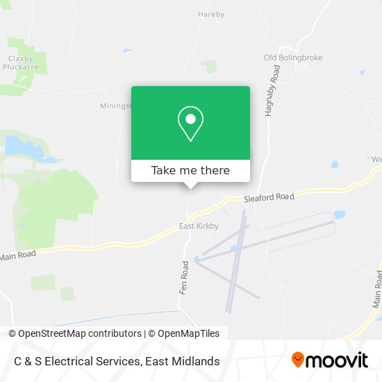 C & S Electrical Services map