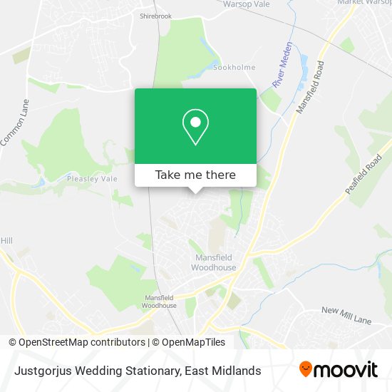 Justgorjus Wedding Stationary map