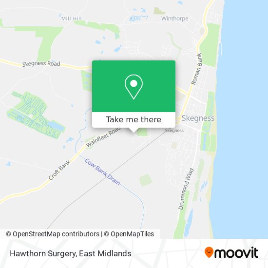 Hawthorn Surgery map