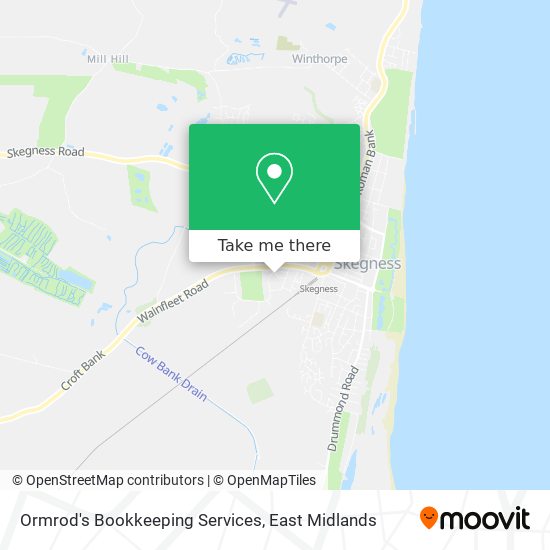 Ormrod's Bookkeeping Services map