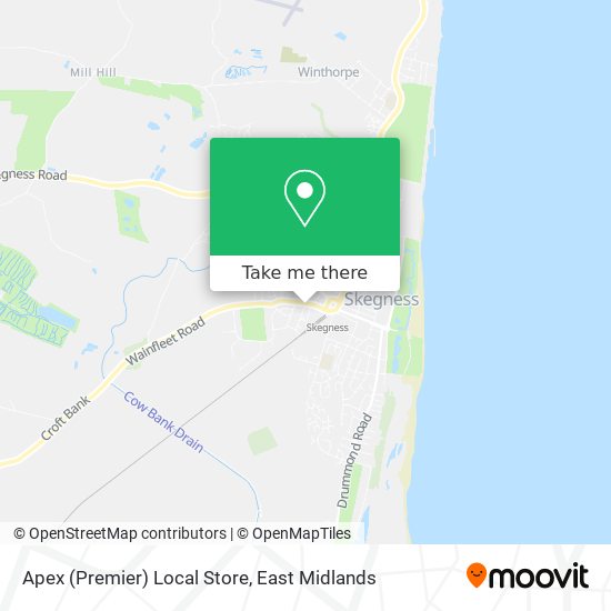 Apex (Premier) Local Store map