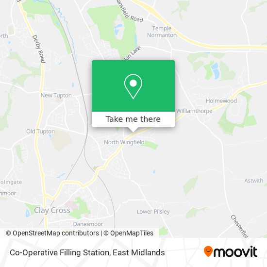 Co-Operative Filling Station map