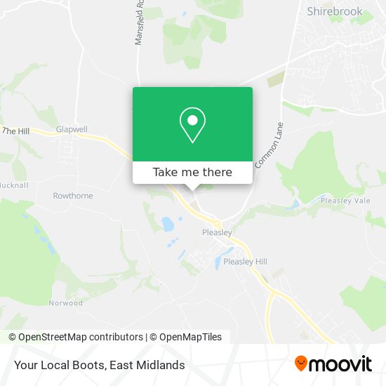 Your Local Boots map