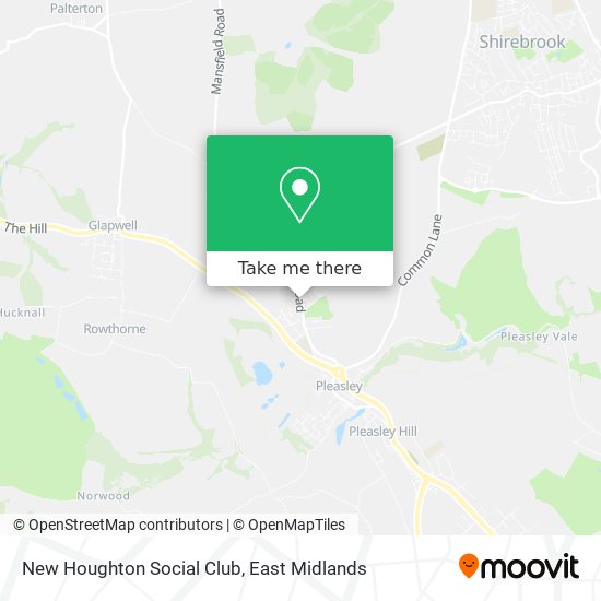 New Houghton Social Club map