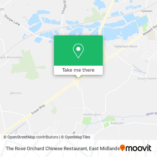 The Rose Orchard Chinese Restaurant map