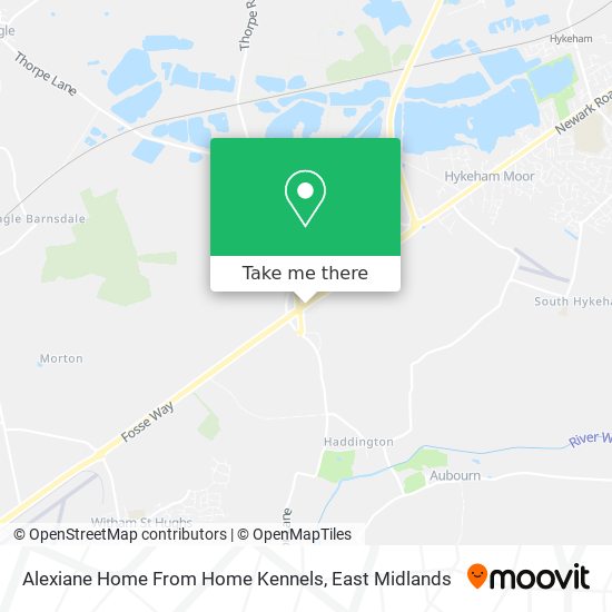 Alexiane Home From Home Kennels map