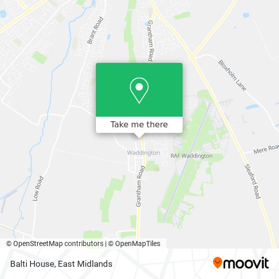 Balti House map