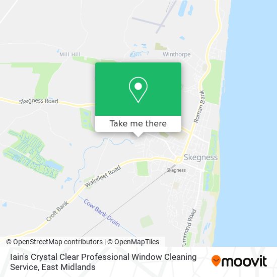 Iain's Crystal Clear Professional Window Cleaning Service map