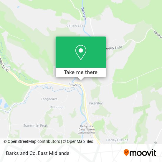 Barks and Co map