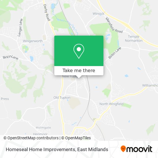 Homeseal Home Improvements map