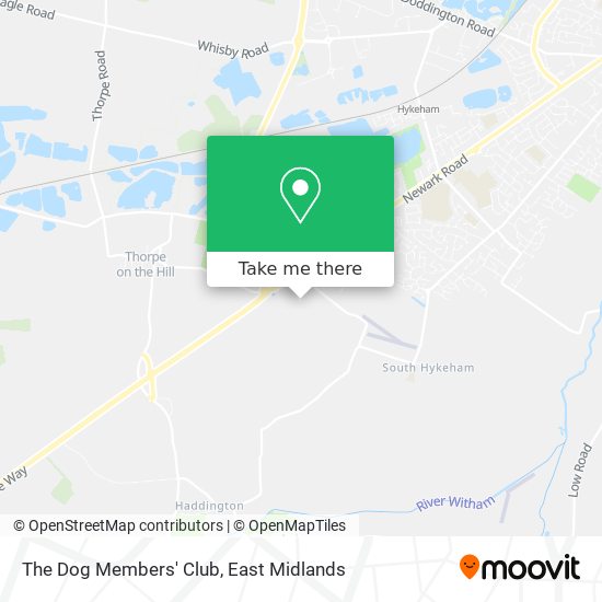 The Dog Members' Club map