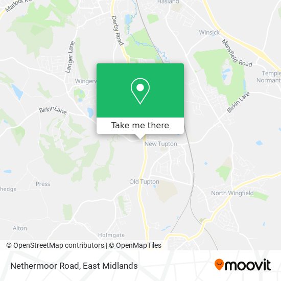 Nethermoor Road map