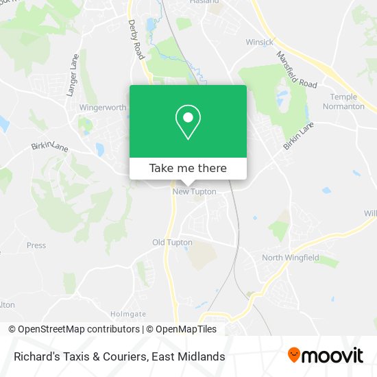 Richard's Taxis & Couriers map