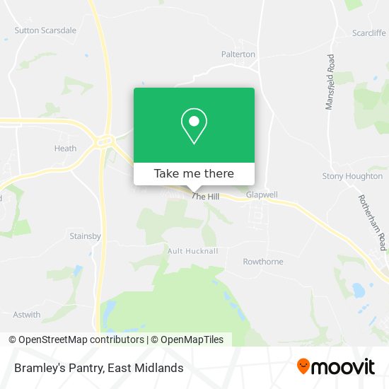 Bramley's Pantry map