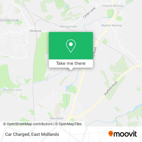 Car Charged map