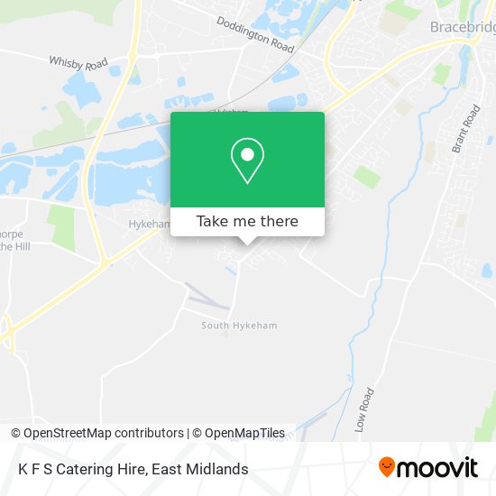 K F S Catering Hire map