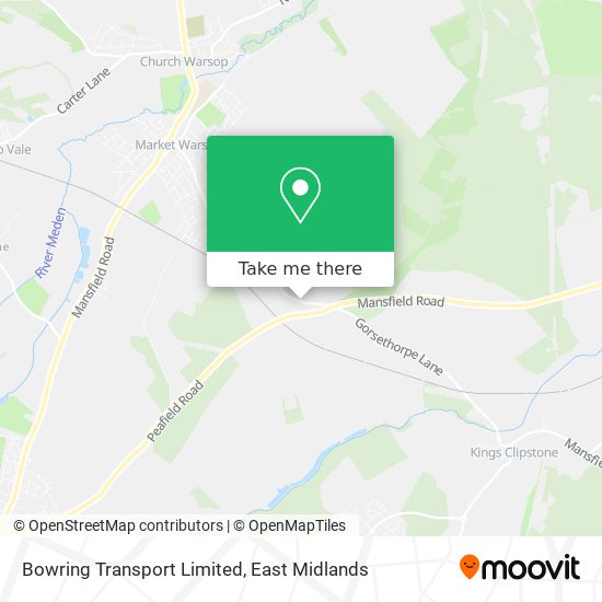 Bowring Transport Limited map