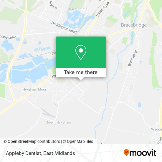 Appleby Dentist map