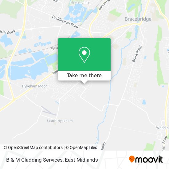 B & M Cladding Services map