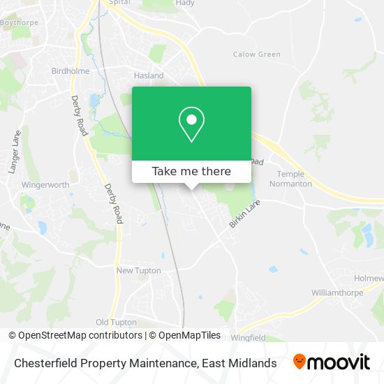 Chesterfield Property Maintenance map