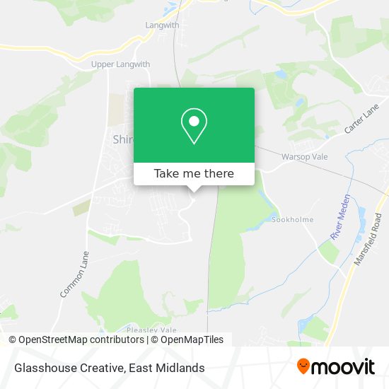 Glasshouse Creative map