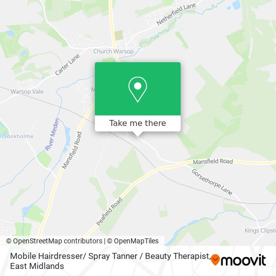 Mobile Hairdresser/ Spray Tanner / Beauty Therapist map