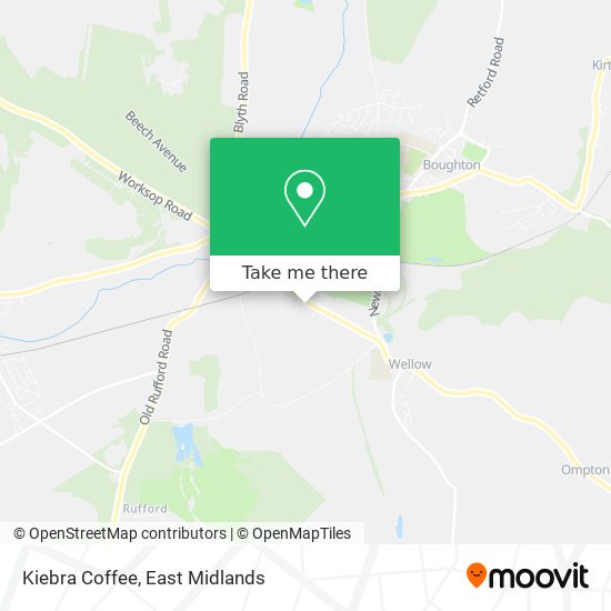 Kiebra Coffee map