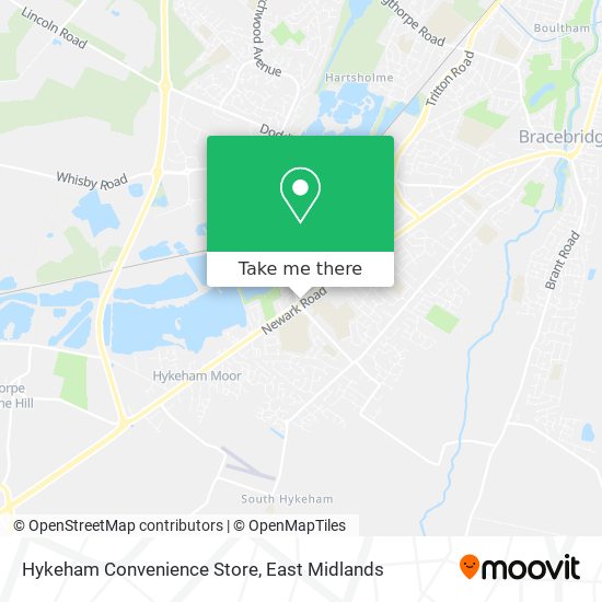 Hykeham Convenience Store map