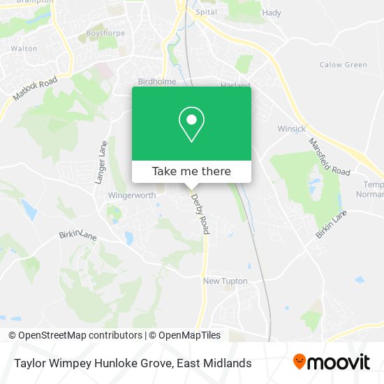 Taylor Wimpey Hunloke Grove map