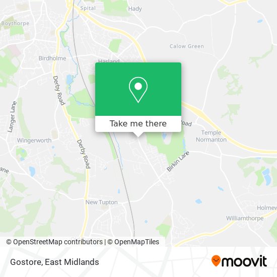 Gostore map