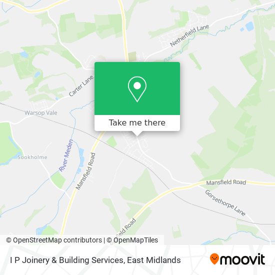 I P Joinery & Building Services map