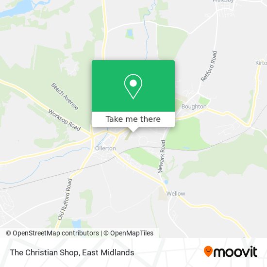 The Christian Shop map