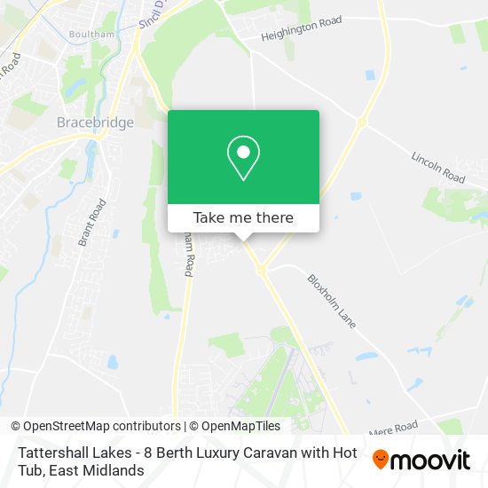 Tattershall Lakes - 8 Berth Luxury Caravan with Hot Tub map