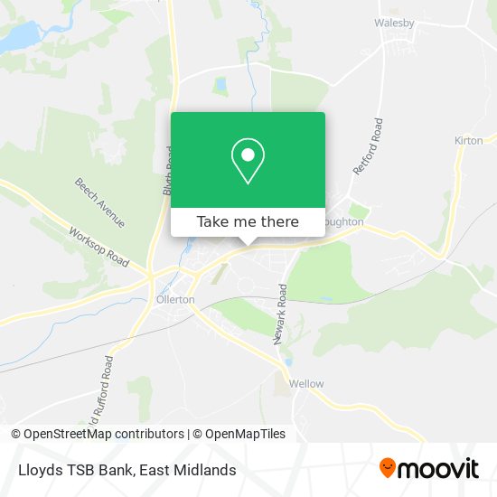 Lloyds TSB Bank map