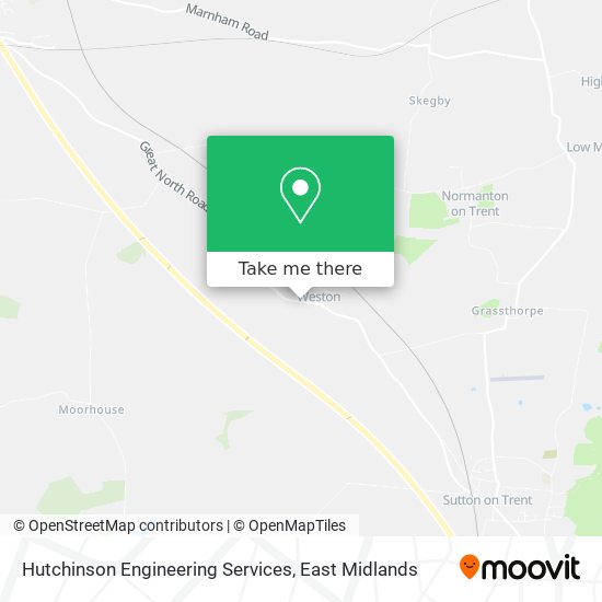 Hutchinson Engineering Services map