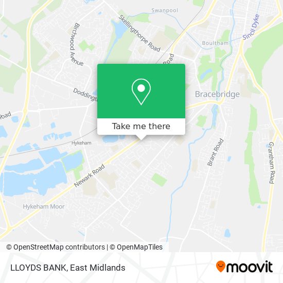 LLOYDS BANK map