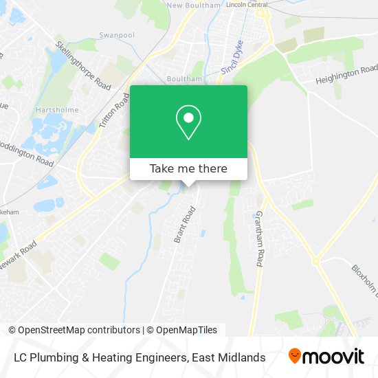 LC Plumbing & Heating Engineers map