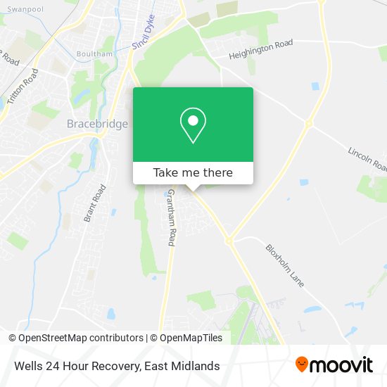 Wells 24 Hour Recovery map