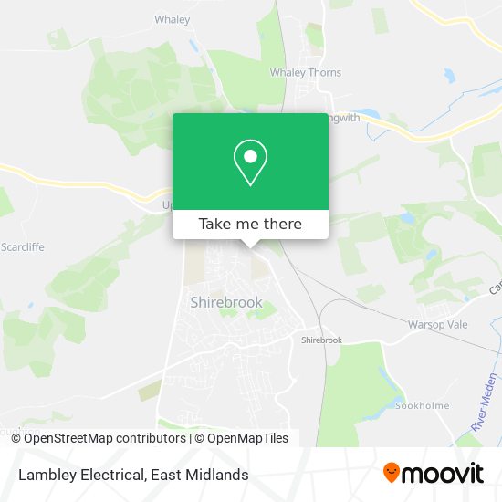 Lambley Electrical map