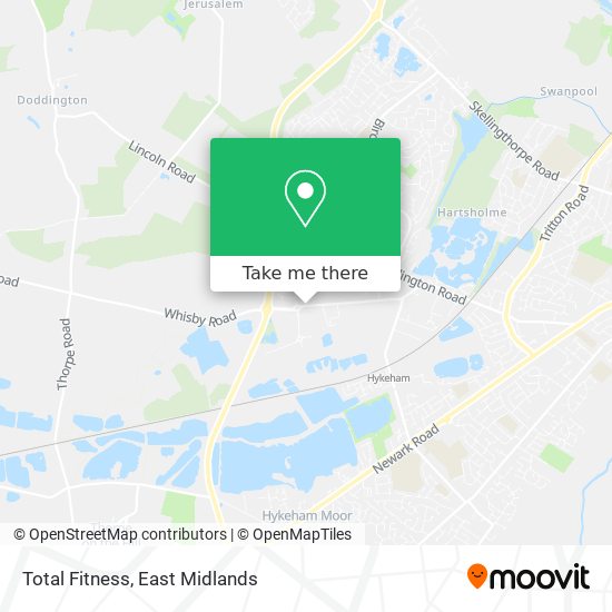 Total Fitness map